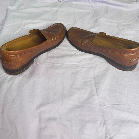 Cole Haan Men\'s Size 13 Pinch Penny Loafers Grand OS Maine Classics C23845 Brown main image 5